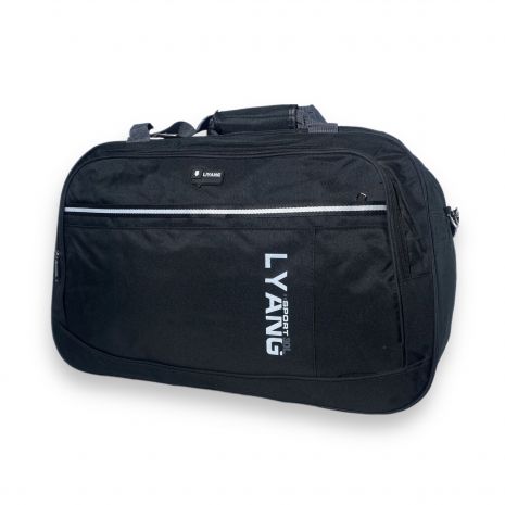 Дорожня сумка Liyang 922L одне відділення дві кишені на лицевій стороні розмір: 60*40*25 см чорна