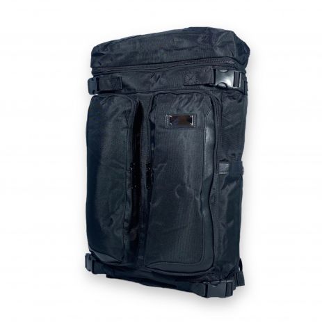 Сумка-рюкзак Filippini один відділ внутрішня кишеня бокова кишеня зʼємний ремінь розмір: 50*30*20 см чорний