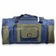 Дорожня сумка Kaiman одне відділення дві бокових кишені три фронтальні кишені розмір: 80*40*35см синя-хакі