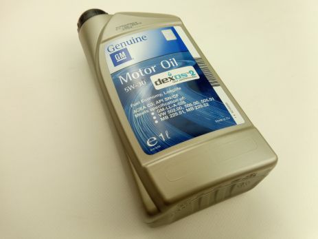 Масло моторное 5W-30 синтетическое GM Dexos2 1л (1942000)