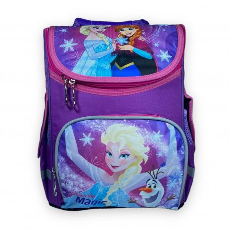 Шкільний рюкзак для дівчинки Space 1 відділ фронтальна кишеня бічні кишені розмір 33*28*15 фіолетовий