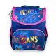 Шкільний рюкзак для дівчинки Space один відділ фронтальна кишеня бічні кишені розмір 33*28*15 синьо-фіолетовий