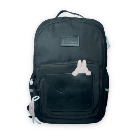 Рюкзак міський Juxianzi 25 л, два відділення, дві фронтальні кишені, розмір 46*33*15 см, чорний