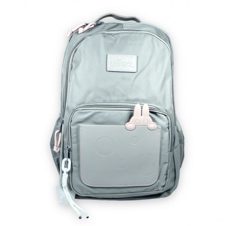 Рюкзак міський Juxianzi 25 л, два відділення, дві фронтальні кишені, розмір 46*33*15 см, сірий