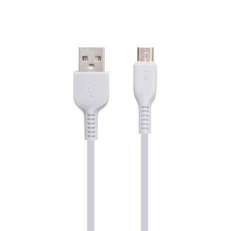 USB Hoco X20 Desert Camel Micro 2.4A 1m Белый