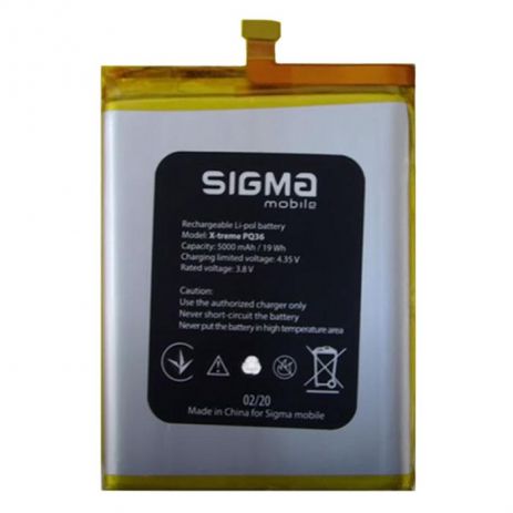 Аккумулятор для Sigma X-treme PQ36 (5000 mAh) SD745773PE [Original PRC] 12 мес. гарантии