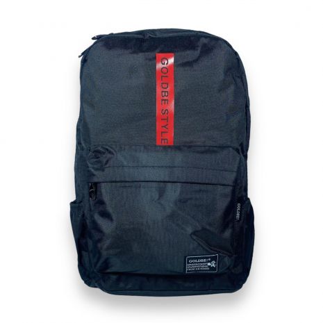 Рюкзак міський Goldbe 20 л одне відділення, бічні кишені, фронтальна кишеня розмір 43*30*14 см чорно-червоний
