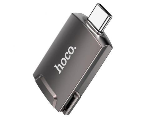 Адаптер перехідник Hoco UA19 4K Type-C to HDMI (F) чорний