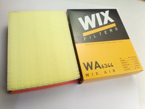 Фильтр воздушный VAG, WIX (WA6344) (074129620)