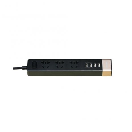 Сетевой фильтр Remax (OR) RU-S2 3 розетки + 4 USB Black 2m