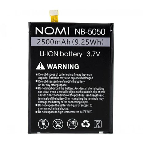 Аккумулятор для Nomi NB-5050 i5050 Evo Z [Original PRC] 12 мес. гарантии