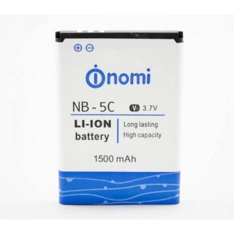 Аккумулятор для Nomi i300 1500 mAh (NB-5C) [Original PRC] 12 мес. гарантии