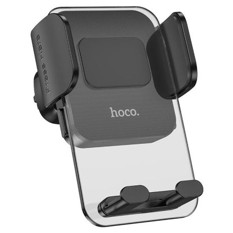 Автодержатель Hoco CA117 Exquisite press type air outlet черный