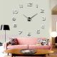 3D годинник 100 см Timelike™ настінні великі Арабські-B сріблясті