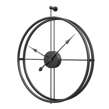 Часы настенные Ti-Time (55х52 см) лофт Loft1-S-500 металлические черные