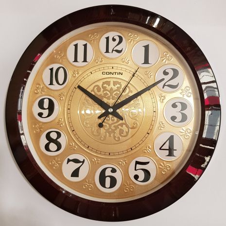 Настенные часы Классика-62 Золото Круглые (38 см) Time