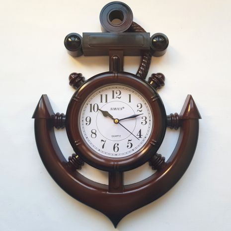 Настенные часы Якорь Морской (38х29 см) Time
