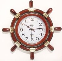 Настенные часы Штурвал-2 Морской (35 см) Time