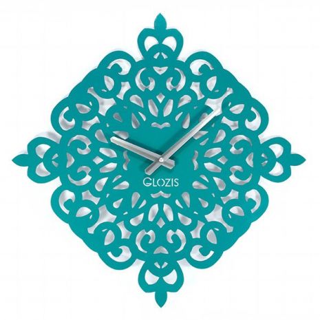Дизайнерський годинник металевий Glozis-B-011 Arab Dream Арабська Мрія блакитні/бірюзові (50 см) [Метал,