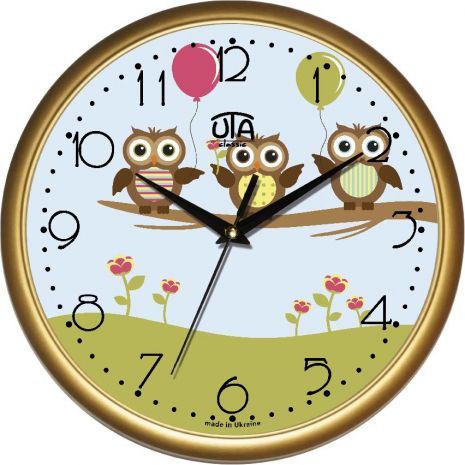 Детские настенные часы (30 cм) UTA-01-G-64