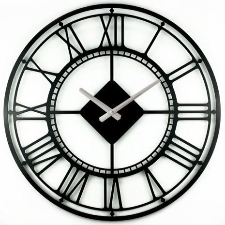 Настінні Годинники Лофт металеві Glozis London Лондон лофт (50 см) [Метал, Кольори]