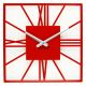 Дизайнерские часы металлические Glozis-B-025 New York Red Нью-Йорк красные (35 см) [Металл, Открытые, Цвета]