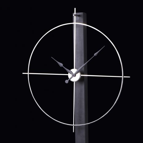 Большие настенные часы (90 см) B&B-03 Perfection металеві
