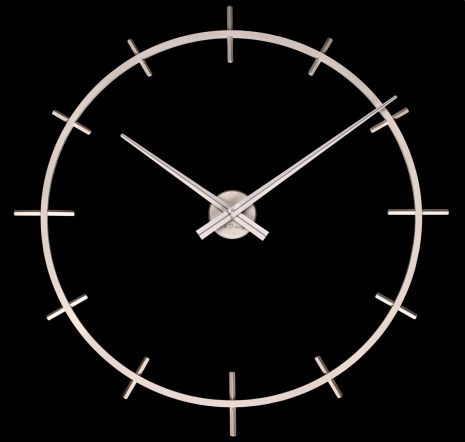 Часы настенные (70 см) лофт B&B-04 Excellent металлические