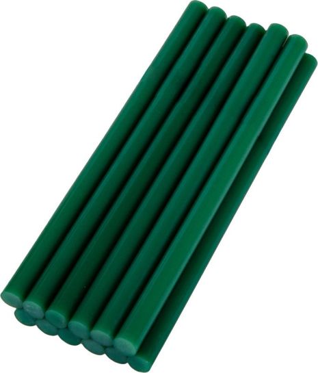 Стержни клеевые 11.2х200 мм 12 шт зеленые MASTERTOOL 42-1156