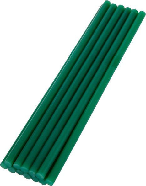 Стержни клеевые 7.2х200 мм 12 шт зеленые MASTERTOOL 42-1157