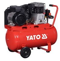 Компрессор сетевой профессиональный 230 В, 2.2 кВт, давление ≤ 8 Bar, под. воздух-199 л/мин, ресивер-50 л Yato YT-23237