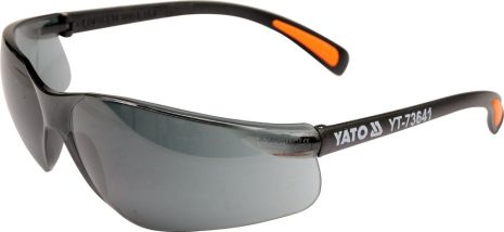Защитные очки открытые затемненные Yato YT-73641