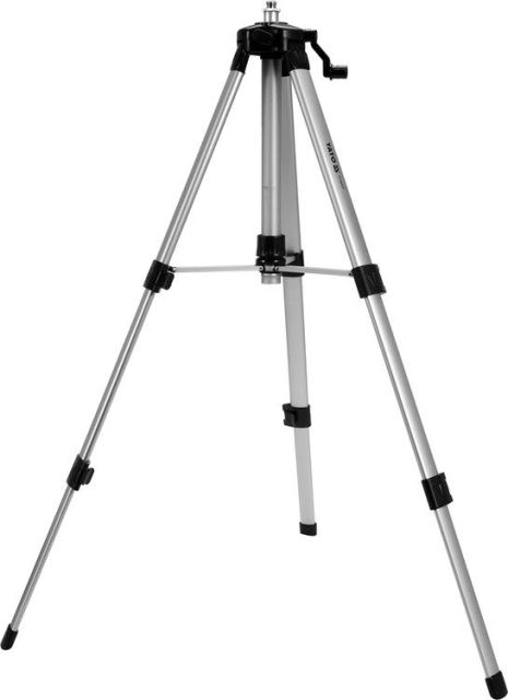 Штатив треногий телескоп (3 секции) . крепление 5/8" со штангой 30 см. H= 46-120 см. алюминиевый Yato YT-30475