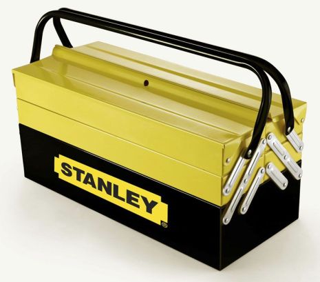 Ящик для инструмента "Expert Cantilever" с 5-тью раскладными секциями металлический STANLEY 1-94-738