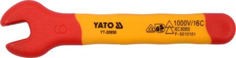 Ключ ріжковий діелектричний VDE 1000В 6 мм Yato YT-20950