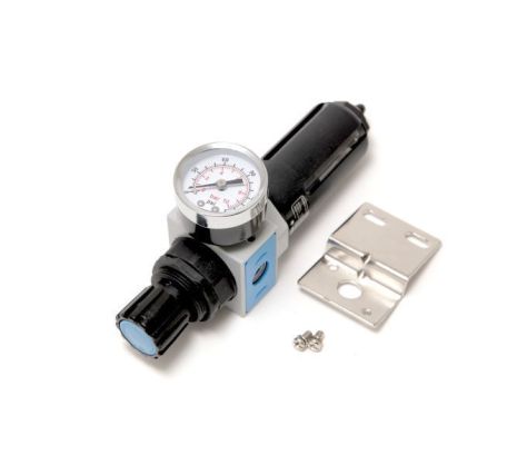 Фильтр-регулятор с индикатором давления для пневмосистем 1/4"(максимальное давление 10bar пропускная способность 200 л/мин температура воздуха 5-60С.5 FORSAGE F-EW2000-02