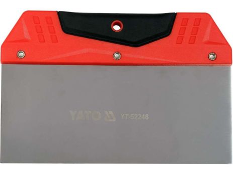 Шпатель для финишной шпаклевки, 200 мм t= 0.5 мм из нержавеющей стали Yato YT-52246