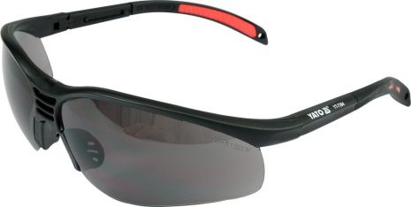 Защитные очки открытые затемненные Yato YT-7364