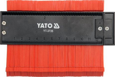 Шаблон 125 мм для копирования сложных профилей Yato YT-3735