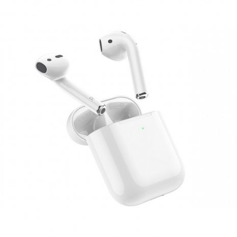 Бездротові навушники Hoco ES39 TWS з функцією бездротової зарядки, Bluetooth 5.3, з мікрофоном, білі