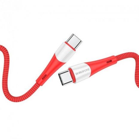 USB Borofone BX60 Superior 60W Type C to Type C Красный