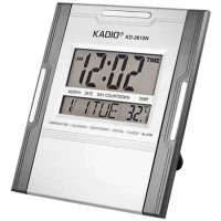 Настінний годинник з термометром і датою KADIO KD-3810N