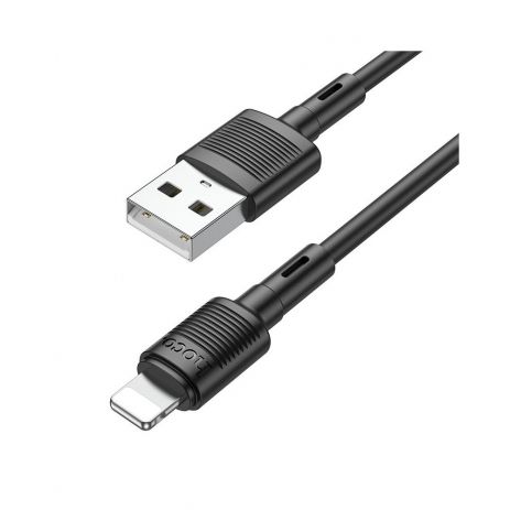 Кабель Hoco X83 USB to Lightning 1m черный