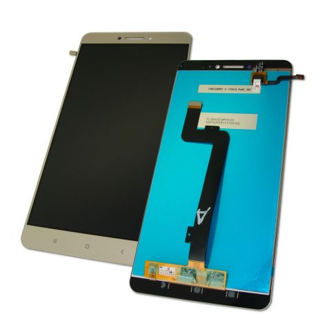 Дисплей (LCD) Xiaomi Mi Max 2 с сенсором золотой