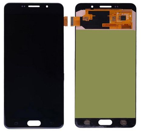 Дисплей (LCD) Samsung GH97-18229B A710F Galaxy A7 (2016) с сенсором черный сервисный