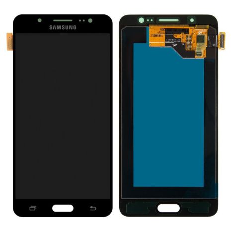 Дисплей (LCD) Samsung GH97-18792B/ GH97-19466B J510 Galaxy J5 (2016) с сенсором чёрный сервисный