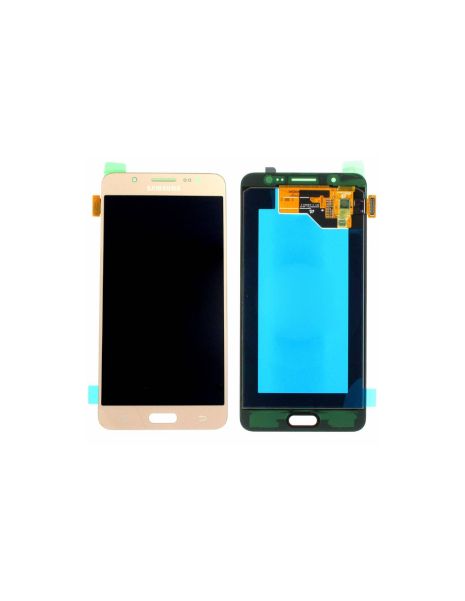 Дисплей (LCD) Samsung GH97-18792A J510 Galaxy J5 (2016) с сенсором золото сервисный