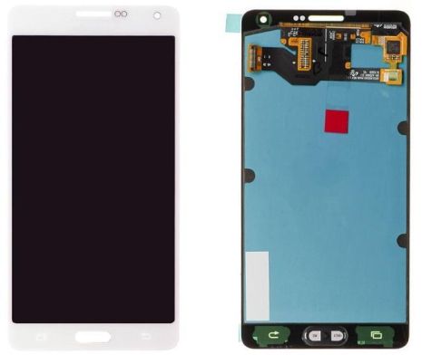 Дисплей (LCD) Samsung GH97-18229C A710F Galaxy A7 (2016) с сенсором белый сервисный
