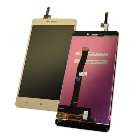 Дисплей (LCD) Xiaomi Redmi 3/ Redmi 3S/ Redmi 3X с сенсором золотой