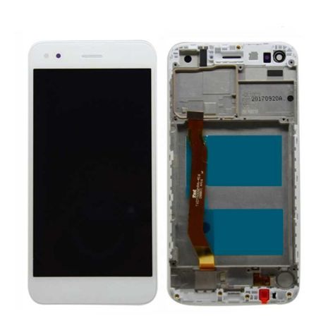 Дисплей (LCD) Huawei Nova (CAN-L11) с сенсором белый + рамка